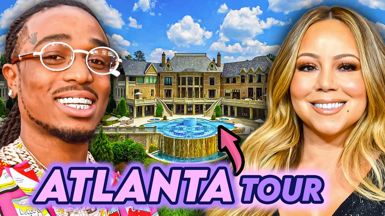 10 Celebrities Who Live In Atlanta Quavo, Julia Jones, Mariah Carey