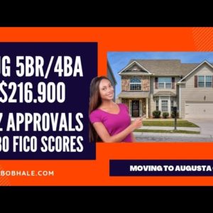 AUGUSTA GEORGIA - Living in Augusta, GA- Best Deal On 5br/4ba AUGUSTA GA HOME FOR SALE $216,900