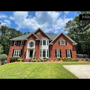 Home for with Sale with POOL in #Milton Ga - 6 bedrooms - 5 baths - 5,800 SqFt #AtlantaHomesForSale
