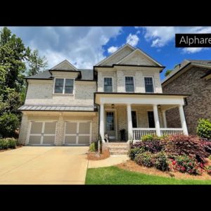 Home for Sale in Alpharetta - 5 bedrooms - 4 full  baths #AtlantaHomesForSale