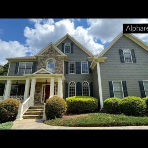 Home for Sale in Alpharetta - POOL - 5 bedrooms - 5 baths #AtlantaHomesForSale