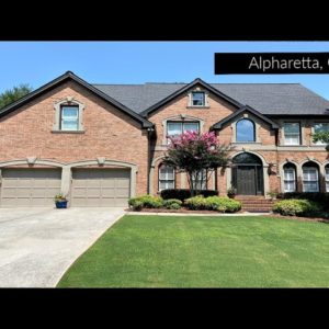 Home for Sale in Alpharetta- 6 bedrooms- 4 baths - #AtlantaHomesForSale