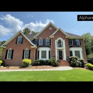 Home for Sale in Alpharetta - 5 bedrooms - 4 baths -  Finished Basement #AtlantaHomesForSale