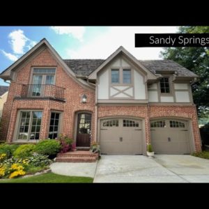 Home for Sale in Sandy Springs, Ga- 4 bedrooms- 5 bathrooms- #AtlantaHomesForSale