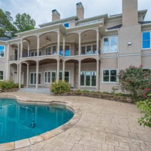 MILLION DOLLAR HOMES FOR SALE IN ATLANTA |   6BR/8BA LAKE FRONT ATLANTA HOME FOR SALE | ATLANTA GA