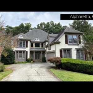 Home for Sale in Alpharetta, GA- 5 Bedrooms- 4.5 Bathrooms- #AtlantaHomesForSale