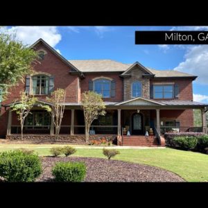 Home for Sale in Milton, Ga- 6 Bedrooms- 6.5 Bathrooms- #AtlantaHomesForSale