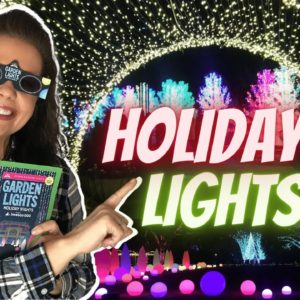Atlanta Botanical Garden Christmas Lights 2021