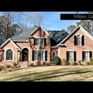 Home for Sale in Milton, GA- 6 Bedrooms- 4.5 Bathrooms- #AtlantaHomesForSale