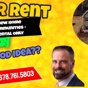 Rental only home Communities Trend in Atlanta