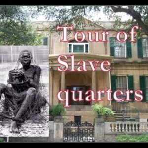 Strange experience:  history tour of slave quarters in Savannah, Georgia