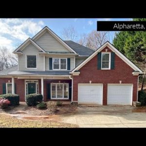 Home for Sale in Alpharetta, GA- 5 Bedrooms- 3 Bathrooms- #AtlantaHomesForSale