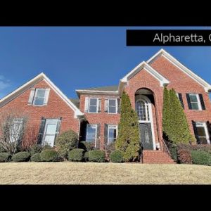 Home for Sale in Alpharetta, GA- 4 Bedrooms- 5.5 Bathrooms- #AtlantaHomesForSale