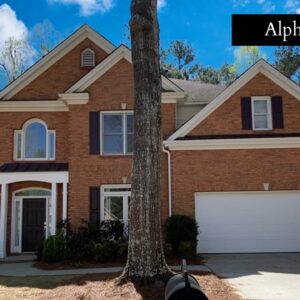 MUST SEE- LOVELY TRADITIONAL HOME IN ALPHARETTA, GEORGIA- 4 Bedrooms - 2.5 Bathrooms