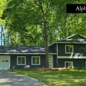 MUST SEE- FULLY RENOVATED  HOME FOR SALE IN ALPHARETTA, GEORGIA- 4 Bedrooms - 3.5 Bathrooms