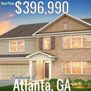 NEW 4 BDRM HOMES FOR SALE IN MCDONOUGH, GA, SOUTHEAST OF ATLANTA - BP $396,990