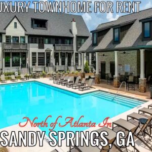 FOR RENT - ALMOST NEW 3 BDRM, 3.5 BATH LUXURY TOWNHOME IN SANDY SPRINGS, GA, N. OF ATLANTA