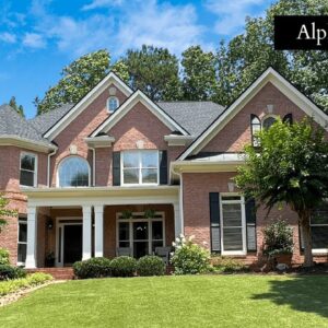 INSIDE THIS GORGEOUS FOUR-SIDED BRICK HOME FOR SALE IN ALPHARETTA, GA! - 5 Bedrooms - 5.5 Bathrooms