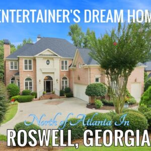 AVAILABLE NOW - 6 BDRM, 5 BATH HOME WITH 2 DECKS FOR ENTERTAINING IN ROSWELL, GA, NORTH OF ATLANTA