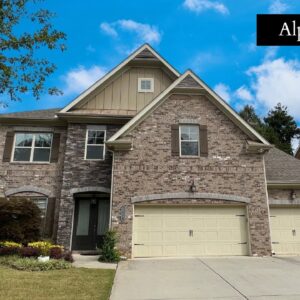 GORGEOUS 4-SIDED BRICK HOUSE FOR SALE IN ALPHARETTA, GEORGIA! - 4 Bedrooms - 4.5 Bathrooms