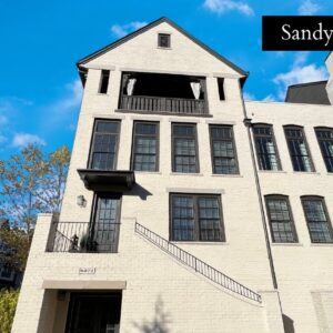 MUST SEE- BEAUTIFUL TOWN HOUSE FOR SALE IN SANDY SPRINGS, GEORGIA - 3 Bedrooms - 4.5 Bathrooms