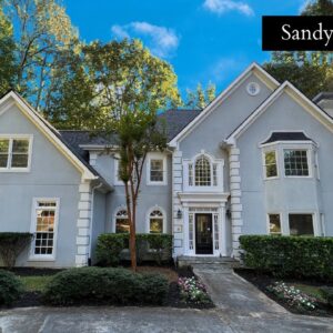 MUST SEE- SPACIOUS HOUSE FOR SALE IN SANDY SPRINGS, GEORGIA - 5 Bedrooms - 4.2 Bathrooms