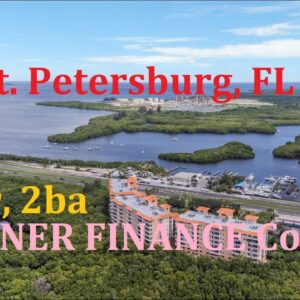 St. Petersburg Florida Tampa Bay Owner Finance 3br, 2ba condo - no age limit