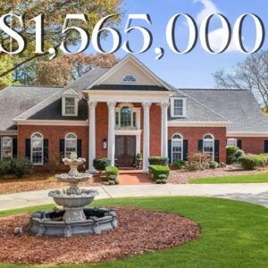 Beautiful Luxury Home on 2 Acres For Sale in Roswell, GA I 7 BEDS I 7 BATHS I Atlanta Luxury Homes