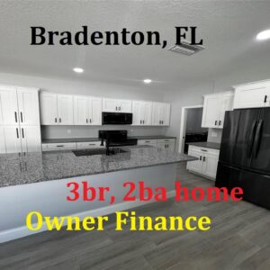 Bradenton Florida Owner Finance brand new family home build 2023 for YOU