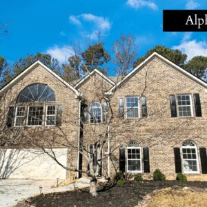 MUST SEE- BEAUTIFUL HOUSE FOR SALE IN ALPHARETTA, GEORGIA! - 4 Bedrooms - 3.5 Bathrooms