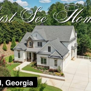 See Inside this Beautiful Custom Luxury Home in Roswell, GA I 6 Beds I 6 Full Baths, 1 Half Bath