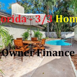 #Owner Finance Florida 3/3 - Pool Home