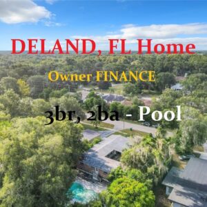 Deland FL Owner Finance Pool Home