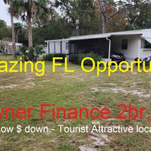 #Florida Owner Finance Home in Tourist attractive area - $20k down or more..