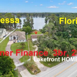 #Owner Finance Florida Home in Odessa 3br, 2ba - Lake