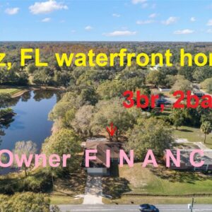 #Owner Finance Lutz, FL family home on lake with large lot