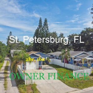 #St. Petersburg Florida Owner Finance Home