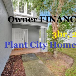 #FL Owner Finance Plant City Home 3br, 2ba