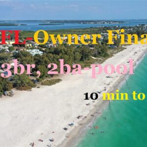 #Florida Home Owner finance 3/2 - Pool in Bradenton 10 min to beaches
