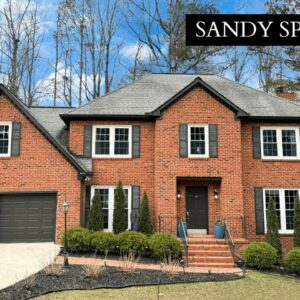 WELL- MAINTAINED HOME FOR SALE IN SANDY SPRINGS, GEORGIA - 4 Bedrooms - 3 Bathrooms