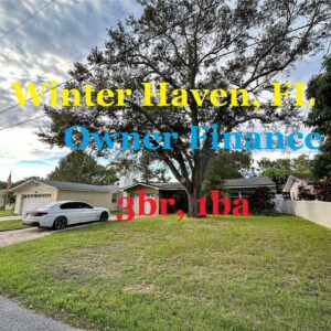 #Owner Finance Winter Haven 3br, 1ba home