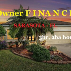 #Sarasota, FL Owner Finance 3br, 2ba home