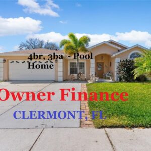 #Clermont, Florida Owner Finance 4br, 3ba - Pool Home