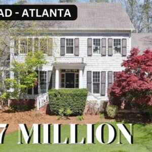 Gorgeous New England Style Atlanta Home in Buckhead ( Atlanta Luxury Homes For Sale I Luxury Tours