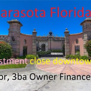 Downtown Sarasota area home investment with cottage for income