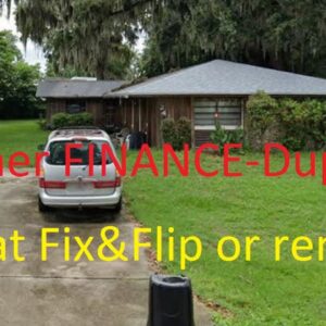 #Florida Owner Finance Duplex to Fix&Flip or keep 4 income