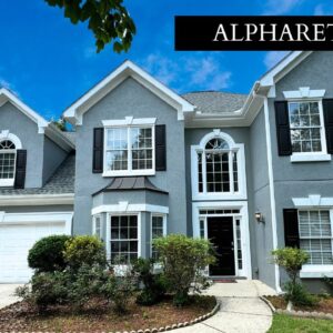 A MUST SEE - BEAUTIFUL 4 BEDROOM HOME IN ALPHARETTA, GA