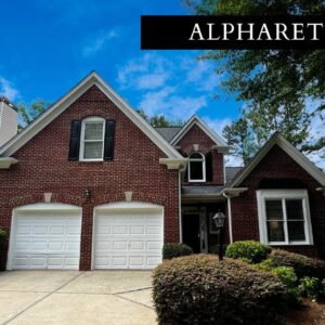 A MUST SEE - BEAUTIFUL 4 BEDROOM HOME IN ALPHARETTA, GA