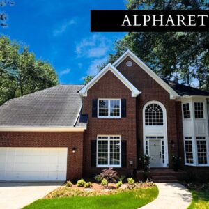 A MUST SEE - BEAUTIFULLY RENOVATED 5 BEDROOM HOME IN ALPHARETTA, GA