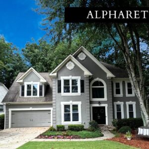 A MUST SEE - BEAUTIFULLY RENOVATED HOME IN ALPHARETTA, GA -4 BEDROOM